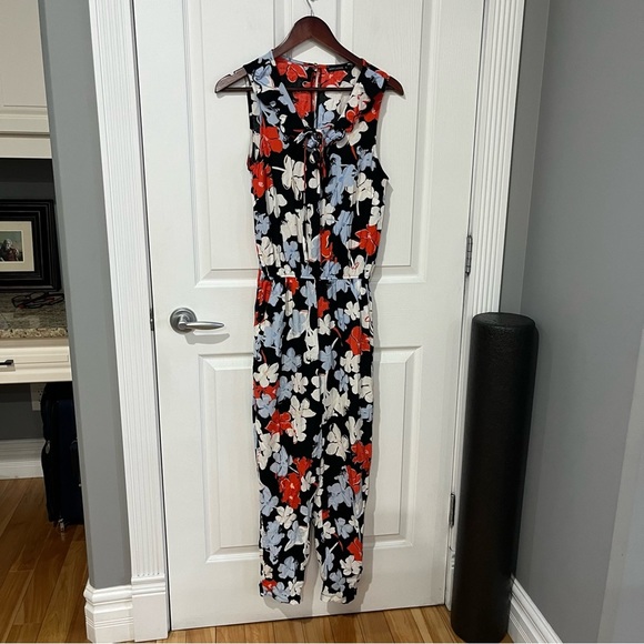 LCW Casual multicolour all over multi print floral jumpsuit size XL - Picture 3 of 13